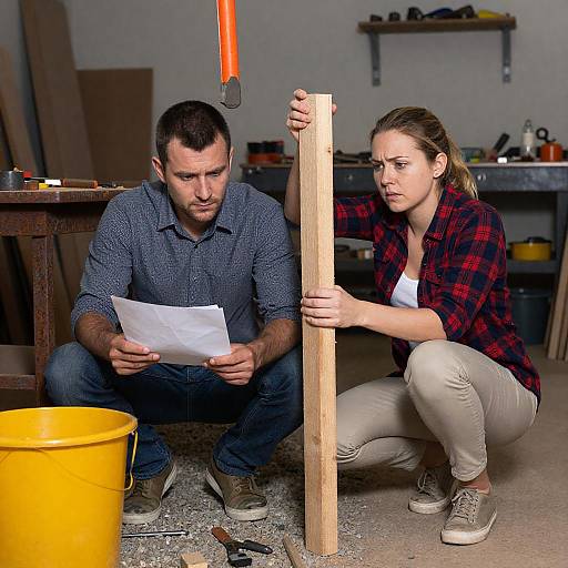 Focused Collaboration in a Dim Workshop