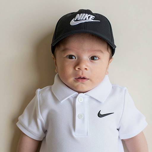 Adorable Toddler in Golf Outfit Portrait