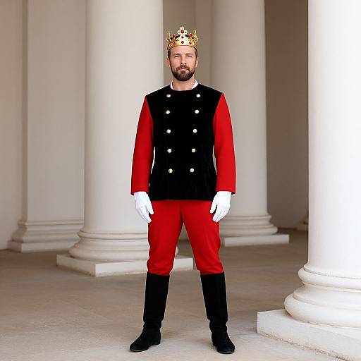 Regal Man in Classical Setting