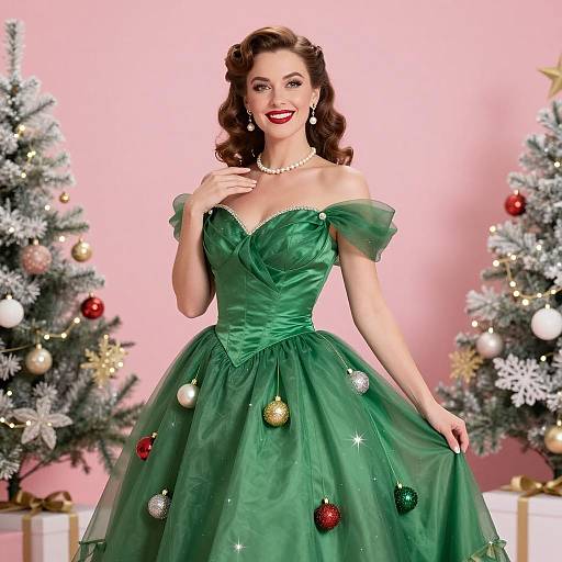 Vintage Glamour Holiday Fashion
