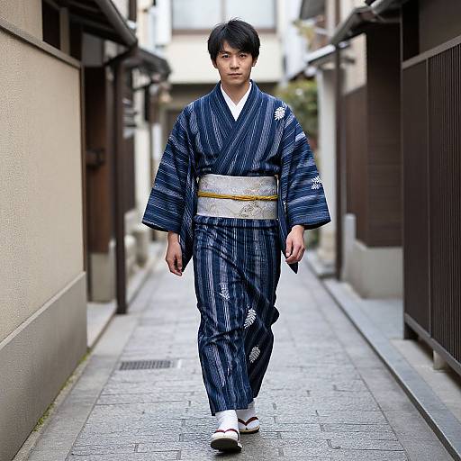 Hyakkimaru in Kimono Alley Walk
