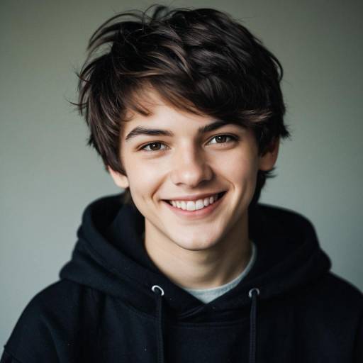 Cinematic Portrait of a Mischievous Teen