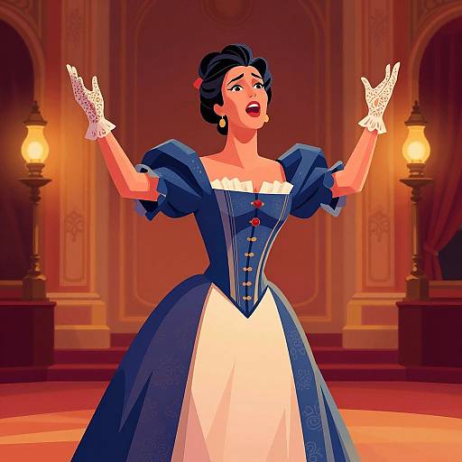 Renaissance Elegance in Edwardian Ballroom