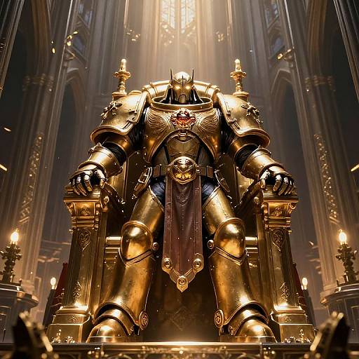 Warhammer 40K God Emperor Throne