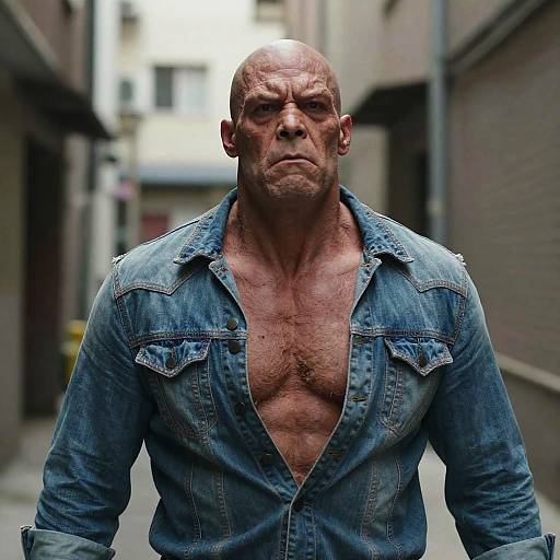 Realistic Abominable Monster Man Photo