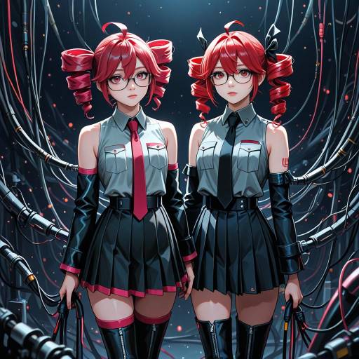 Stylish Kasane Teto Inspired Fashion Scene