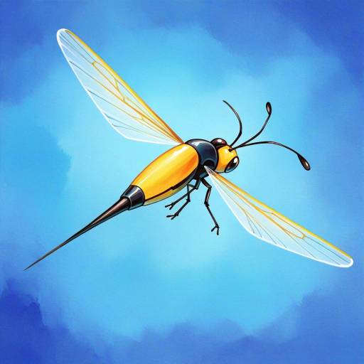 Vibrant Hoverfly with Intricate Details