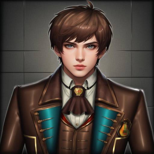 Illustration of Alvin (tales), tales of (series) in the style of Badcompzero