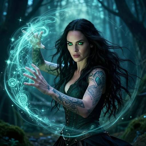 Megan Fox as Enchanting Forest Witch