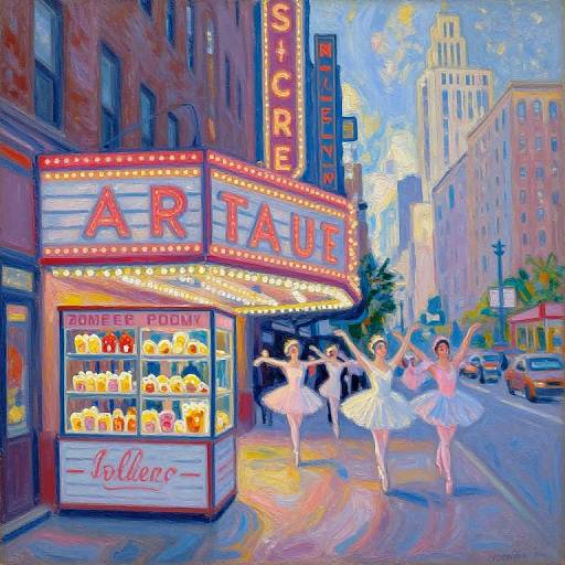 Monet-Style 1940s NYC Ballet Theater