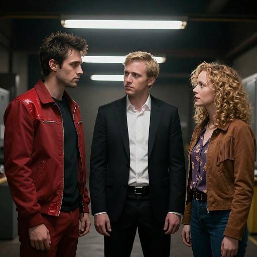 Intense Confrontation in Industrial Space