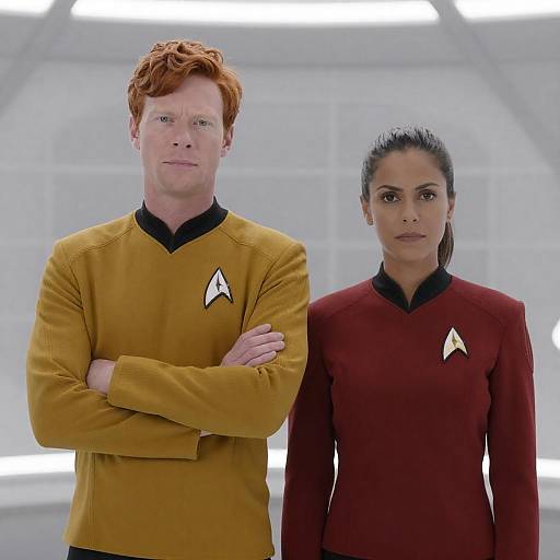 Star Trek-Inspired Futuristic Portrait