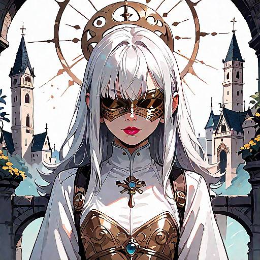 Gwyndolin in Moonlit Cathedral