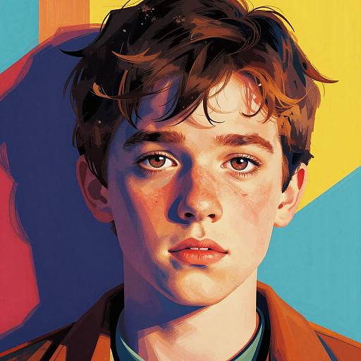 Stylized Movie Poster of Tobin Bell