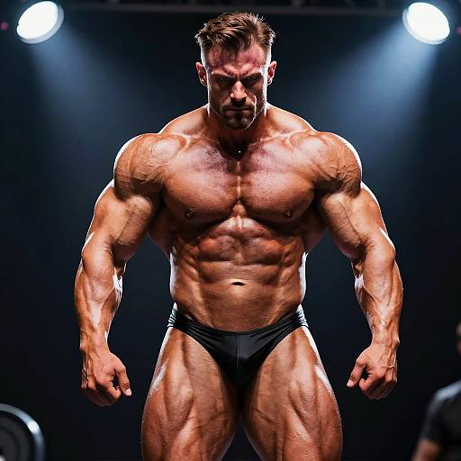 Homelander Bodybuilder Superhero Showdown