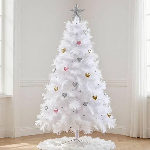 Elegant Year-Round Feather Christmas Tree