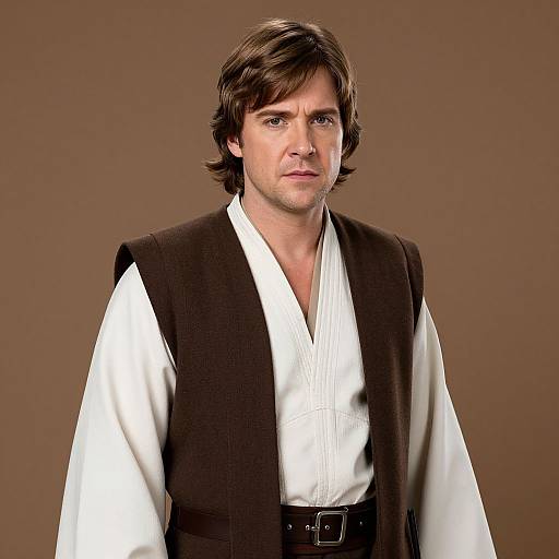 Luke Skywalker Jedi Costume Portrait