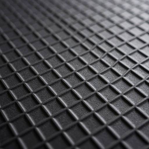 Industrial Rubber Latex Grid Texture