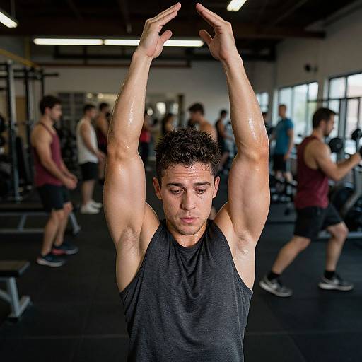 Focused Strength Training in Urban Gym