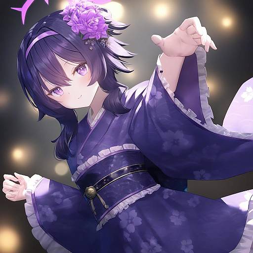 Illustration of Haruka (new year) (blue archive), blue archive in the style of Ryosios