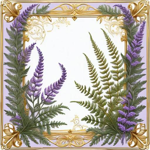 Elegant Vintage Victorian Frame Design