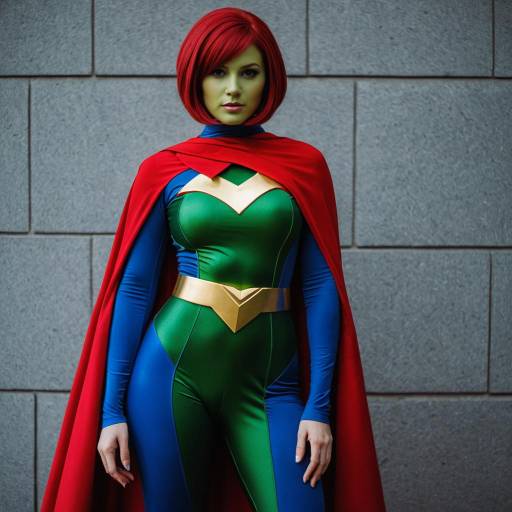 Alluring Miss Martian Cosplay Design