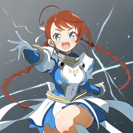 Illustration of Arika yumemiya, my-otome in the style of Jinguu (4839ms)