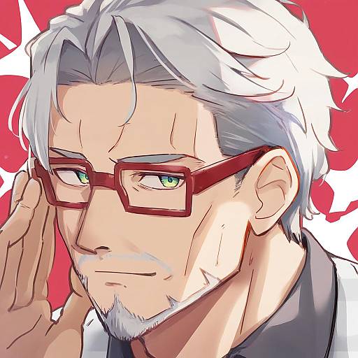 Illustration of Arurandeisu, holostars in the style of Brat (brabrabrat00)