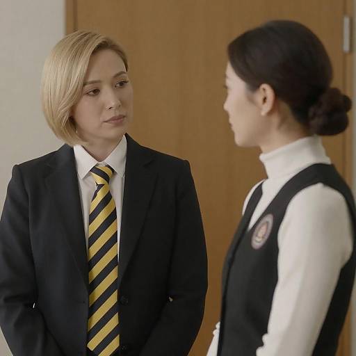 Professional Women in Conversation Indoors