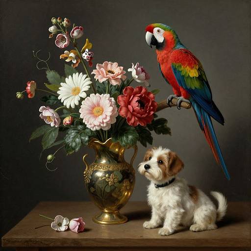 1600s Still Life with Animals