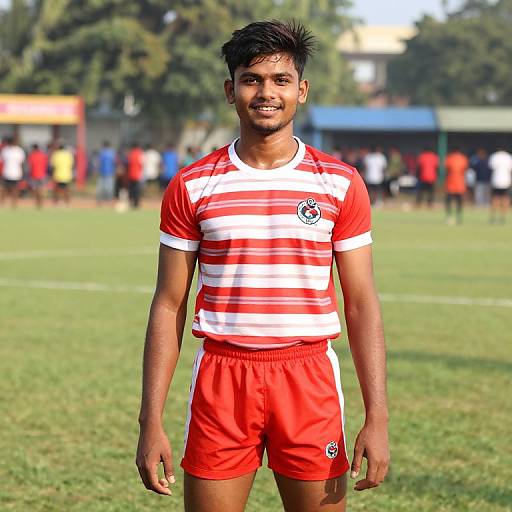 Realistic Photo of Indian Kho Kho Athlete