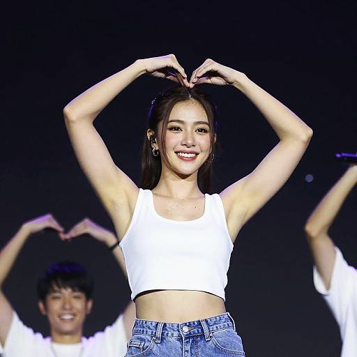 Candid Festival Portrait of Thai Idol