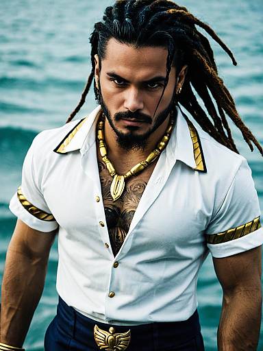 Namor Submariner with Dreads Costume