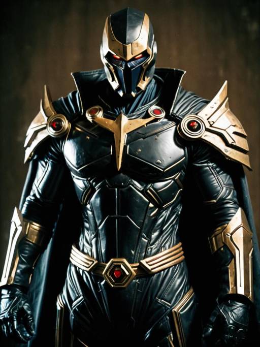 Man Cosplaying Nemesis T-Type Character