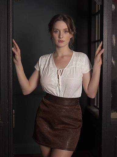 Victorian Style Woman in Daguerreotype