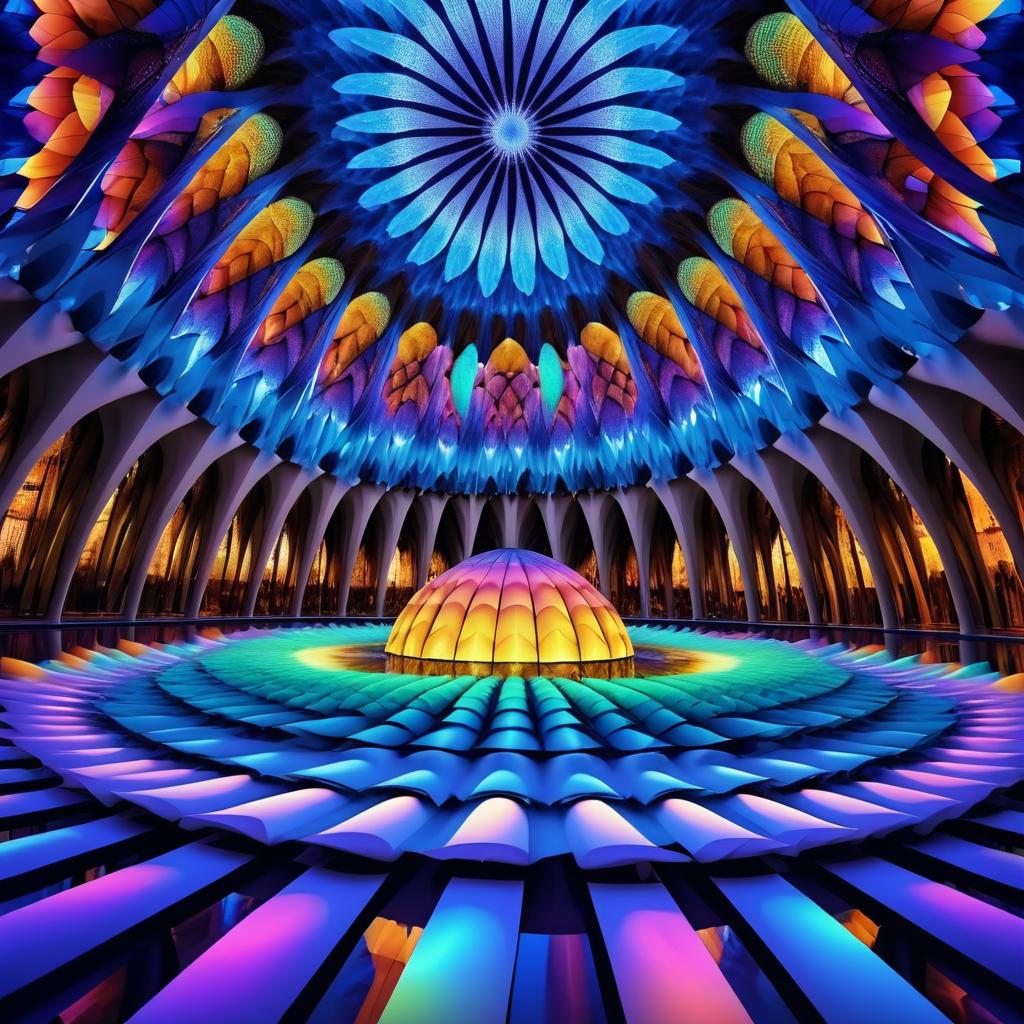 Surreal Psychedelic Architecture at Sagrada Familia