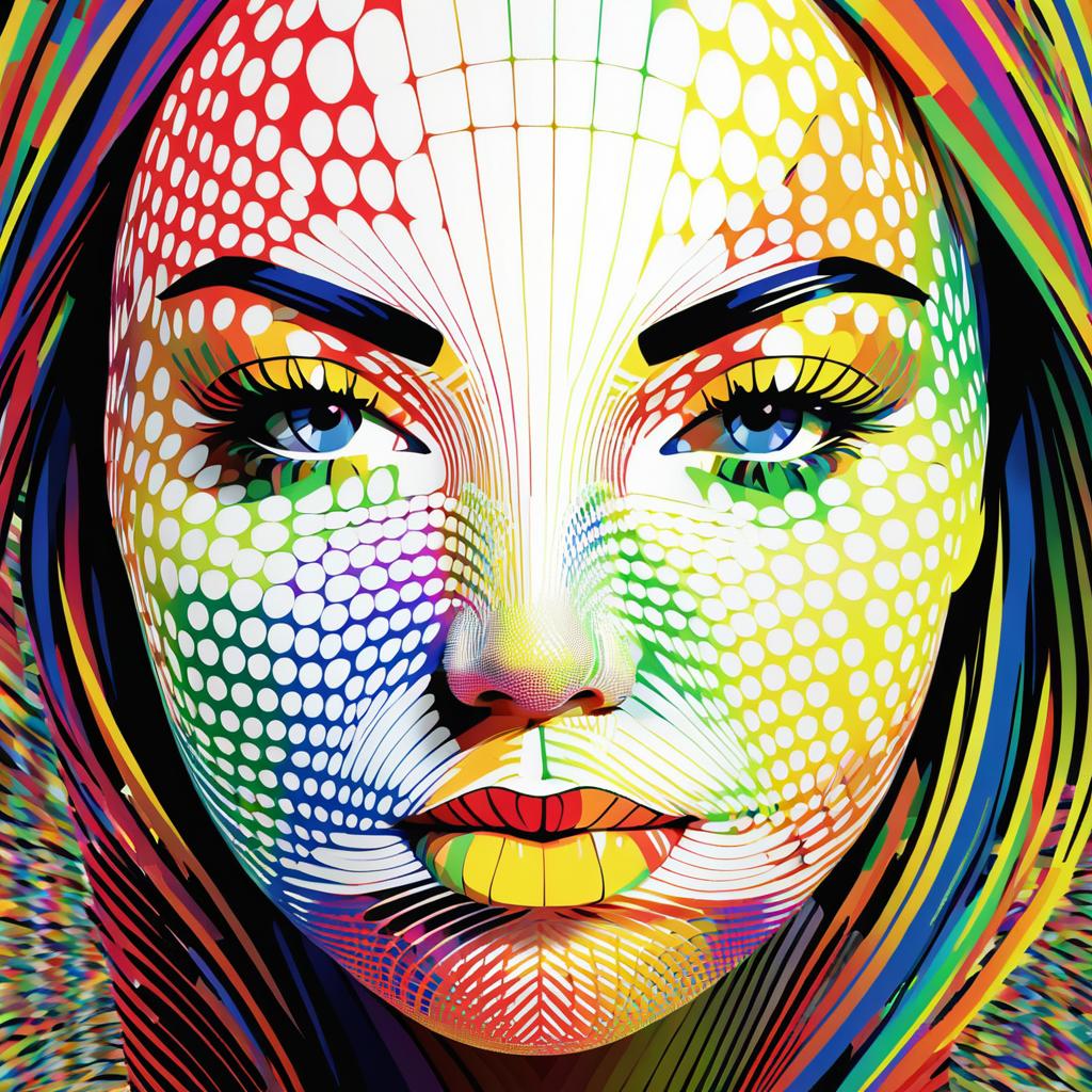 Digital Portrait in Nike Savvas Style