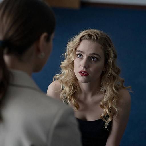 Intimate Portrait of Two Women