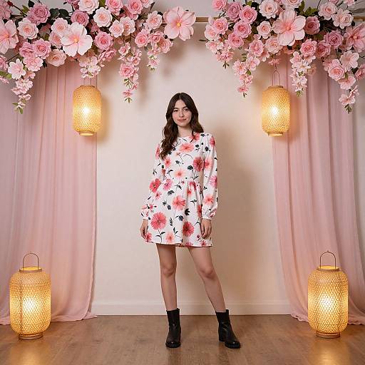 Solo Girl at Costume Party