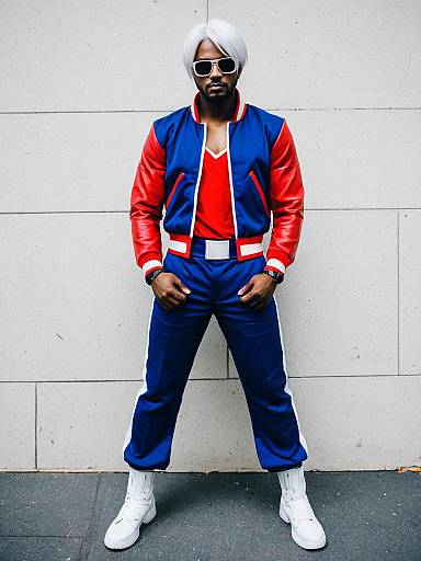 Cosplay photo of k' (kof). Costume clothes