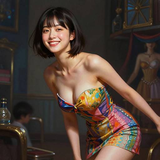 Cinematic Portrait of a Young Woman