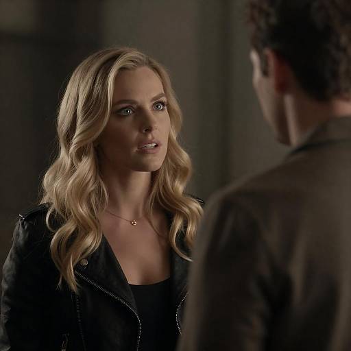 Dramatic Conversation Between Woman and Man