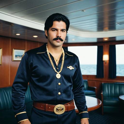 Stylish Man in Cruise Attire Portrait