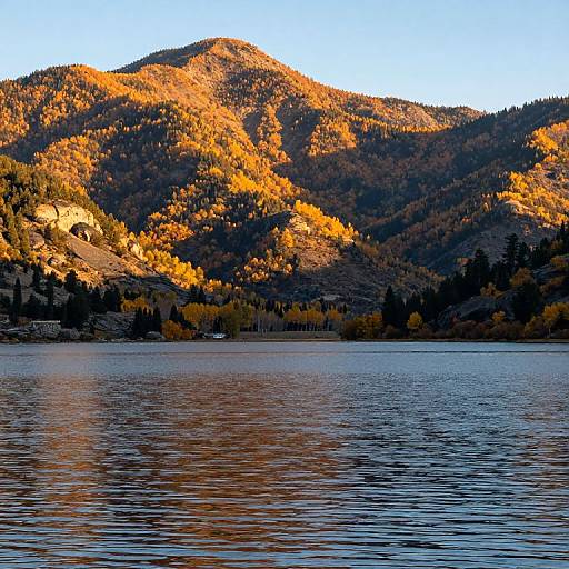 Autumn Serenity at Lake Granby