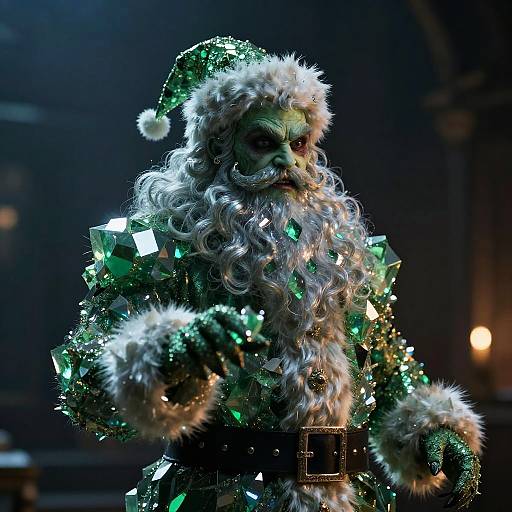 Cinematic Evil Crystal Santa