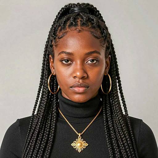 Stunning Portrait of a Black Woman