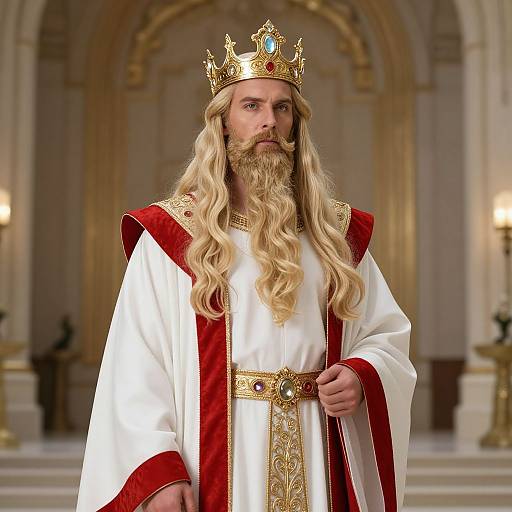 Regal King in Ancient Hall