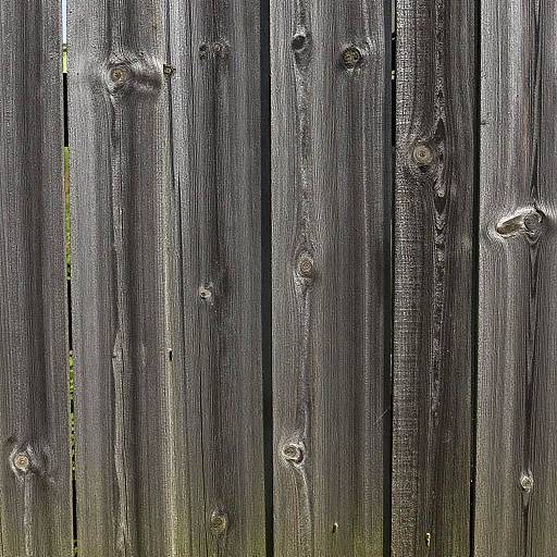 Weathered Wooden Fence Texture