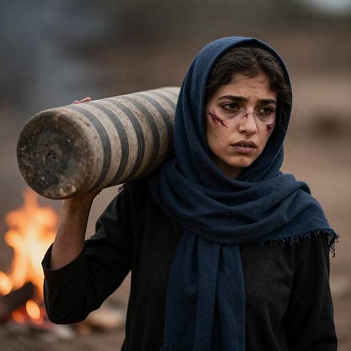 Resilience in Adversity: A Striking Portrait