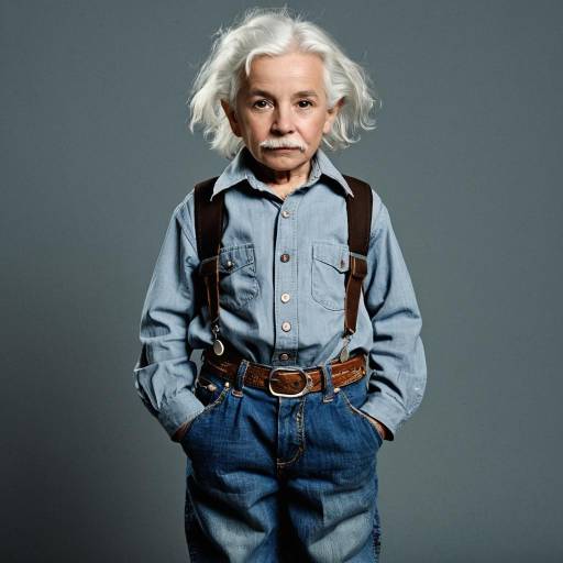 Child in Albert Einstein Costume